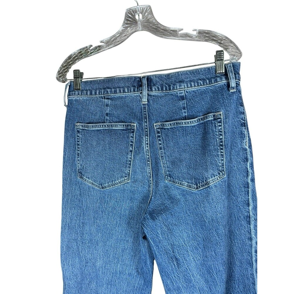 J.Crew Colette Sailor Pocket Wide Leg Jeans Size 29 High Rise Blue Denim - Picture 7 of 10